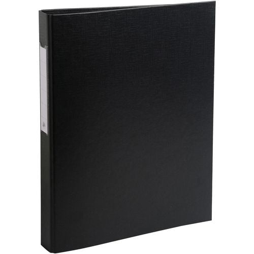Ringbanden exacompta karton pp 26x32cm rugbreedte 4cm zwart 2-rings d-mechanisme