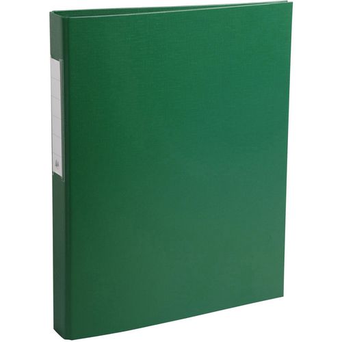 Ringbanden exacompta karton pp 26x32cm rugbreedte 4cm groen 2-rings d-mechanisme