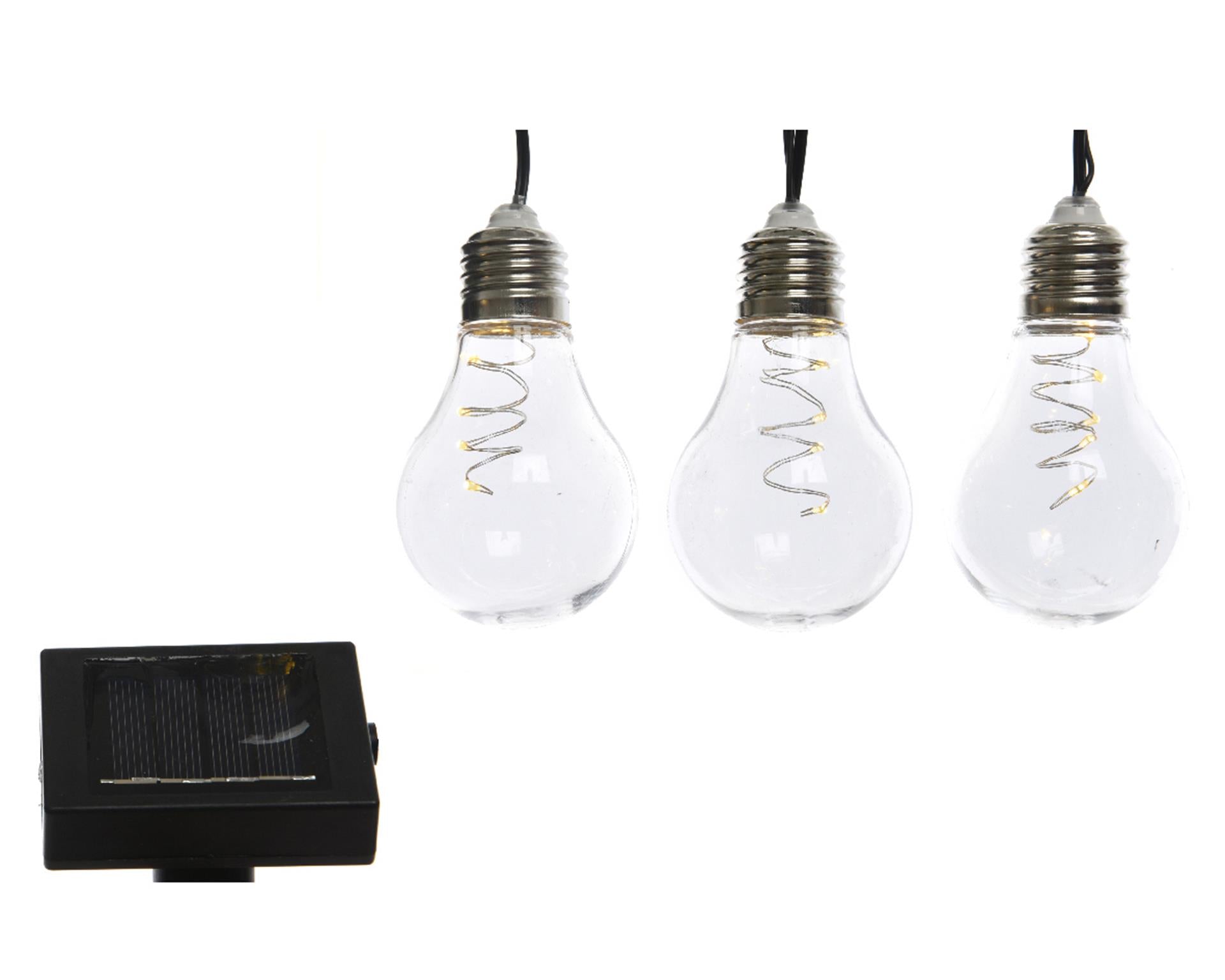 Lumineo micro led solar strengverlichting 450cm