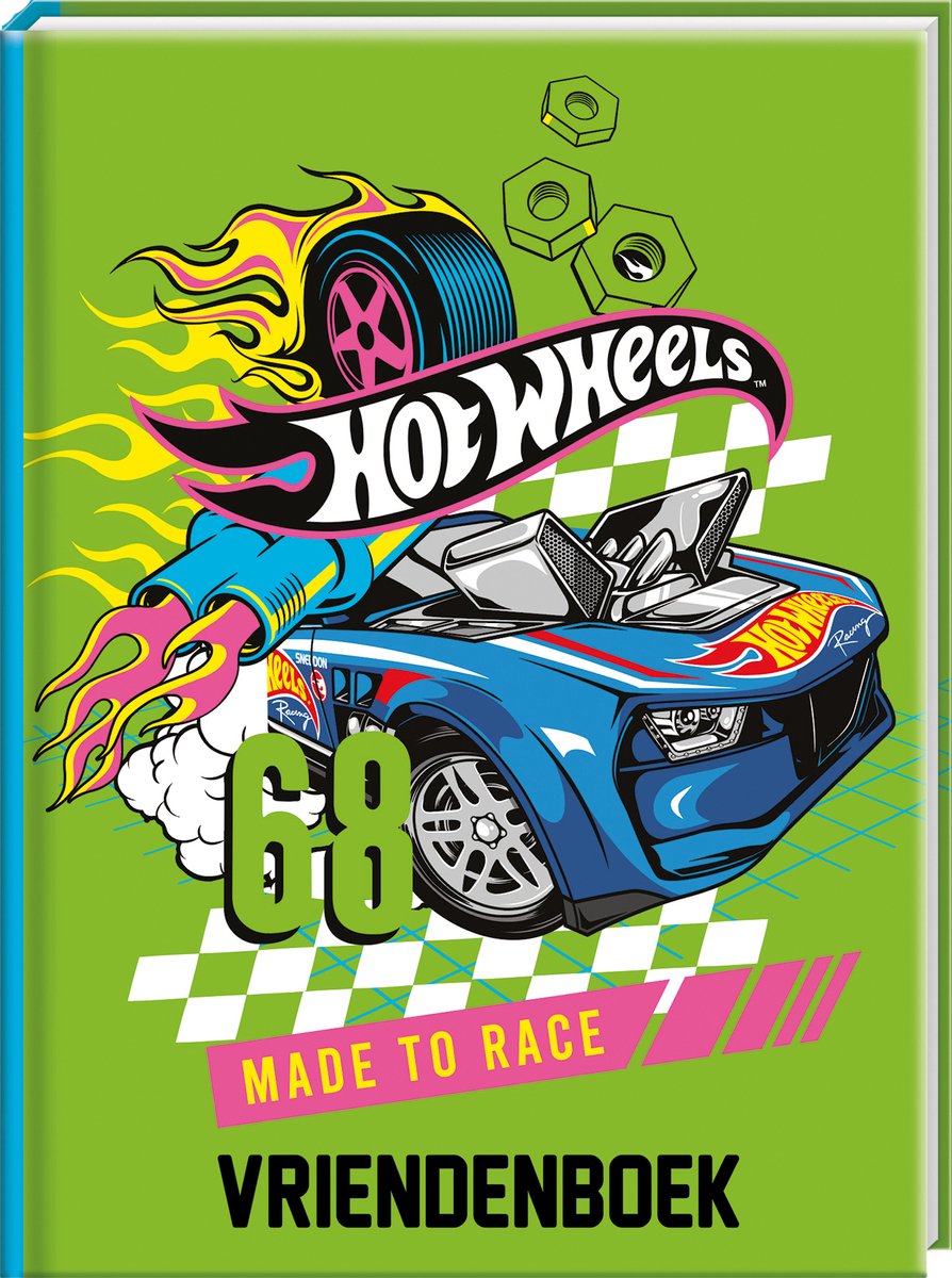 Interstat vriendenboek - hot wheels herziene editie