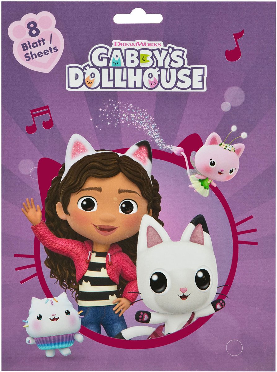 Undercover stickerboek Gabby's poppenhuis