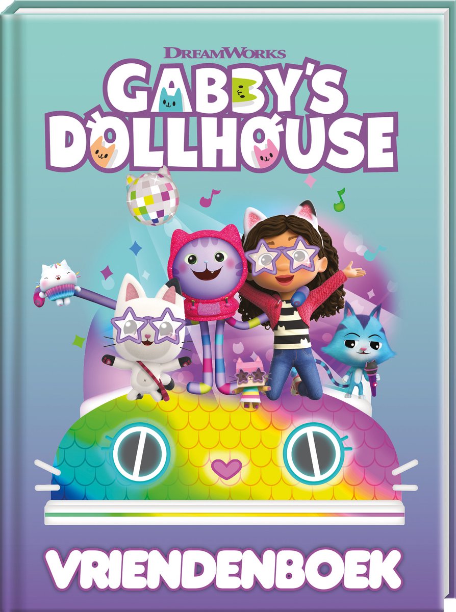 Gabby's poppenhuisboek vriendenboek