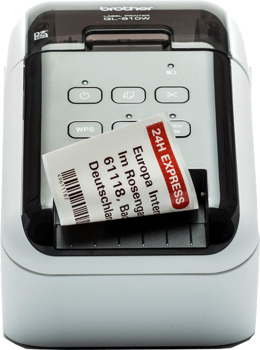 Brother ql-810w thermische labelprinter - usb of wi-fi verbinding