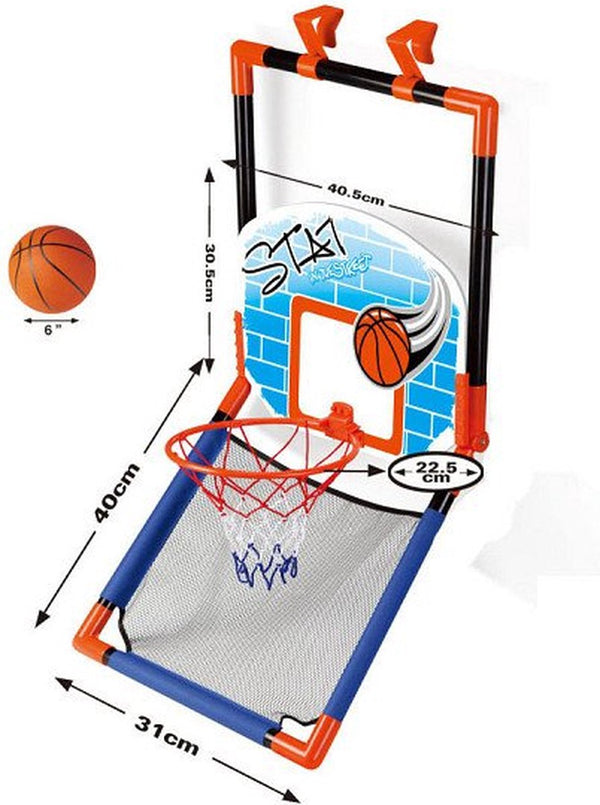 Lobbes speelgoed bv basketbalbord deurhanger staand