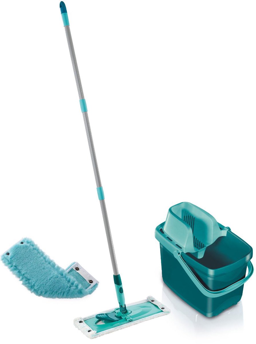Leifheit combi clean vloerwisser m - 33 cm compleet systeem micro duo + statisch plus