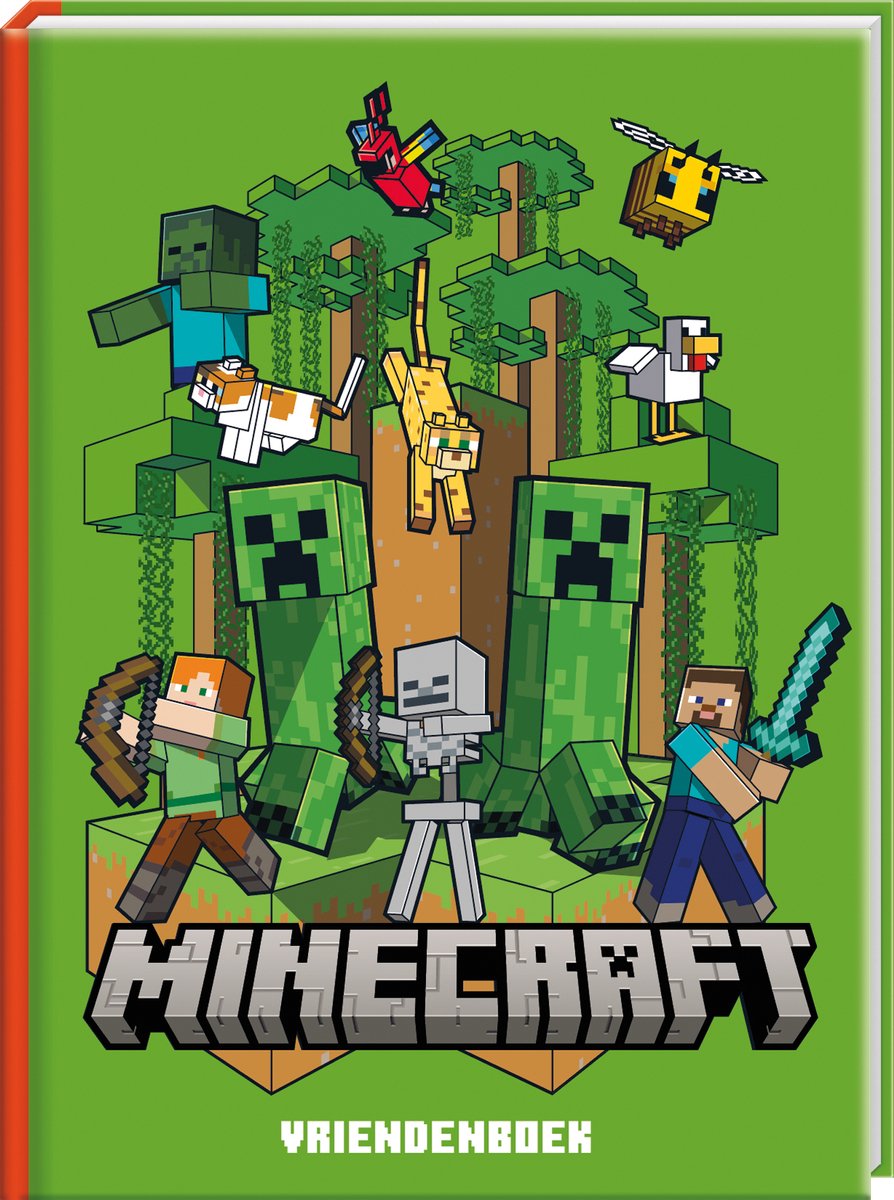 Interstat vriendenboek minecraft - boeken - geschikt voor kinderen