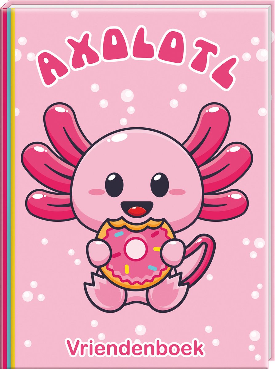 Interstat axolotl – vriendenboekje – 80 pagina’s – hardcover