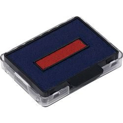 Reserve inktkussen trodat 6 50 2 rood blauw