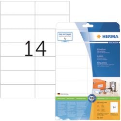 Etiketten herma