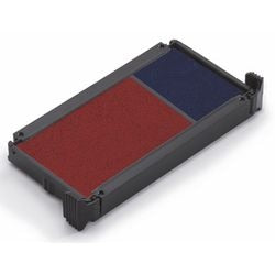 Reserve inktkussen trodat 6 4912 2 rood blauw
