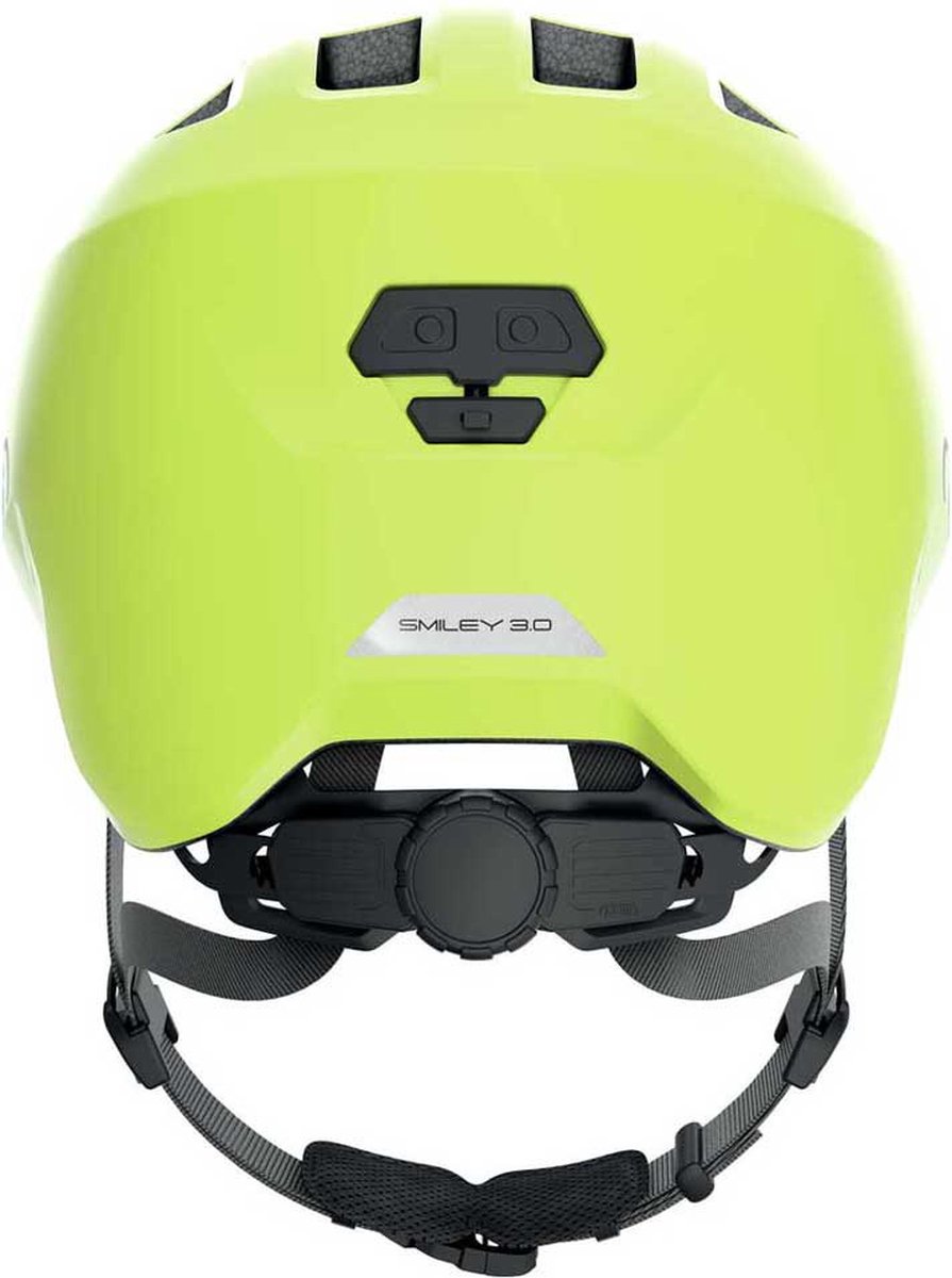 Abus stuurstand Smiley 3.0 glanzend Geel S 45-50cm