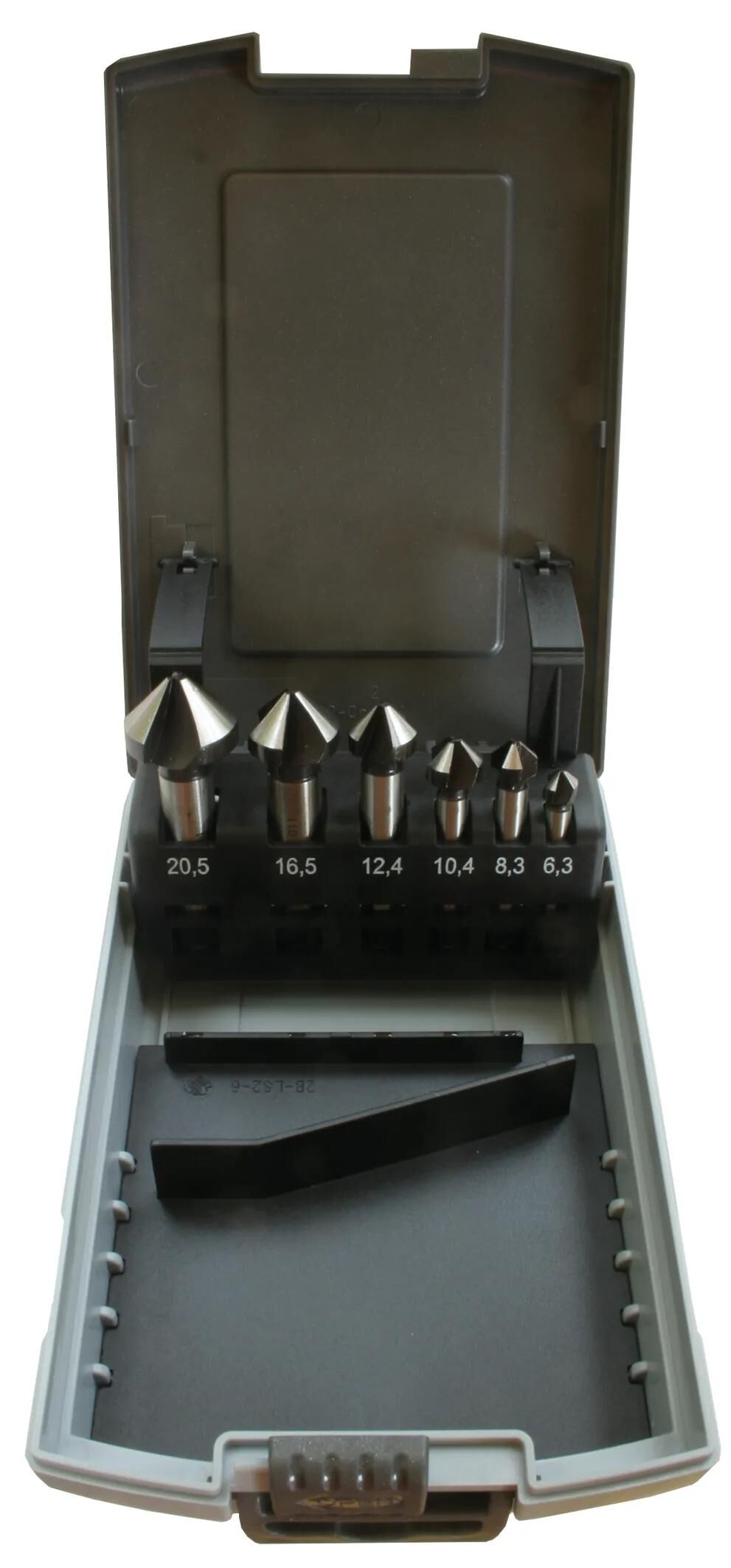 Pro kegelsenkersatz set of countersinks din 3 6-tlg