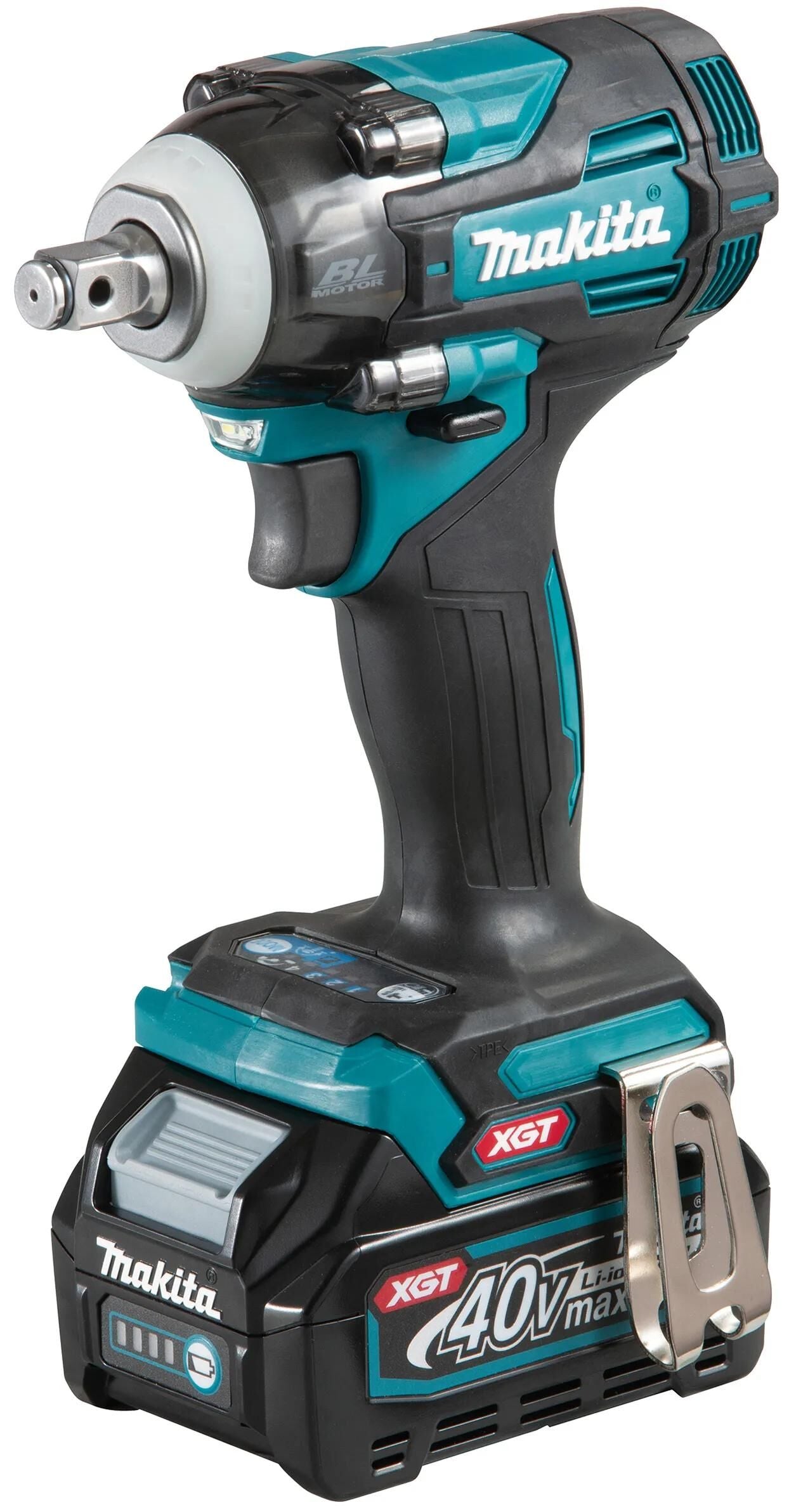 Makita tw004gd201 | slagmoersleutel | 1 2 | 40 v | 2,5ah | li-ion | xgt - tw004gd201