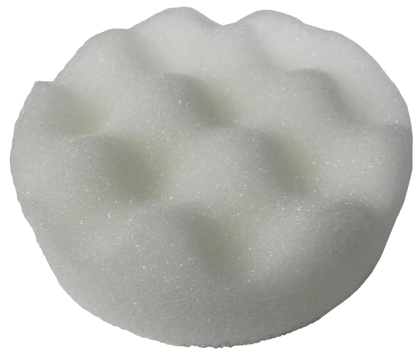 Norton polierschwamm foam pad white 80x25mm