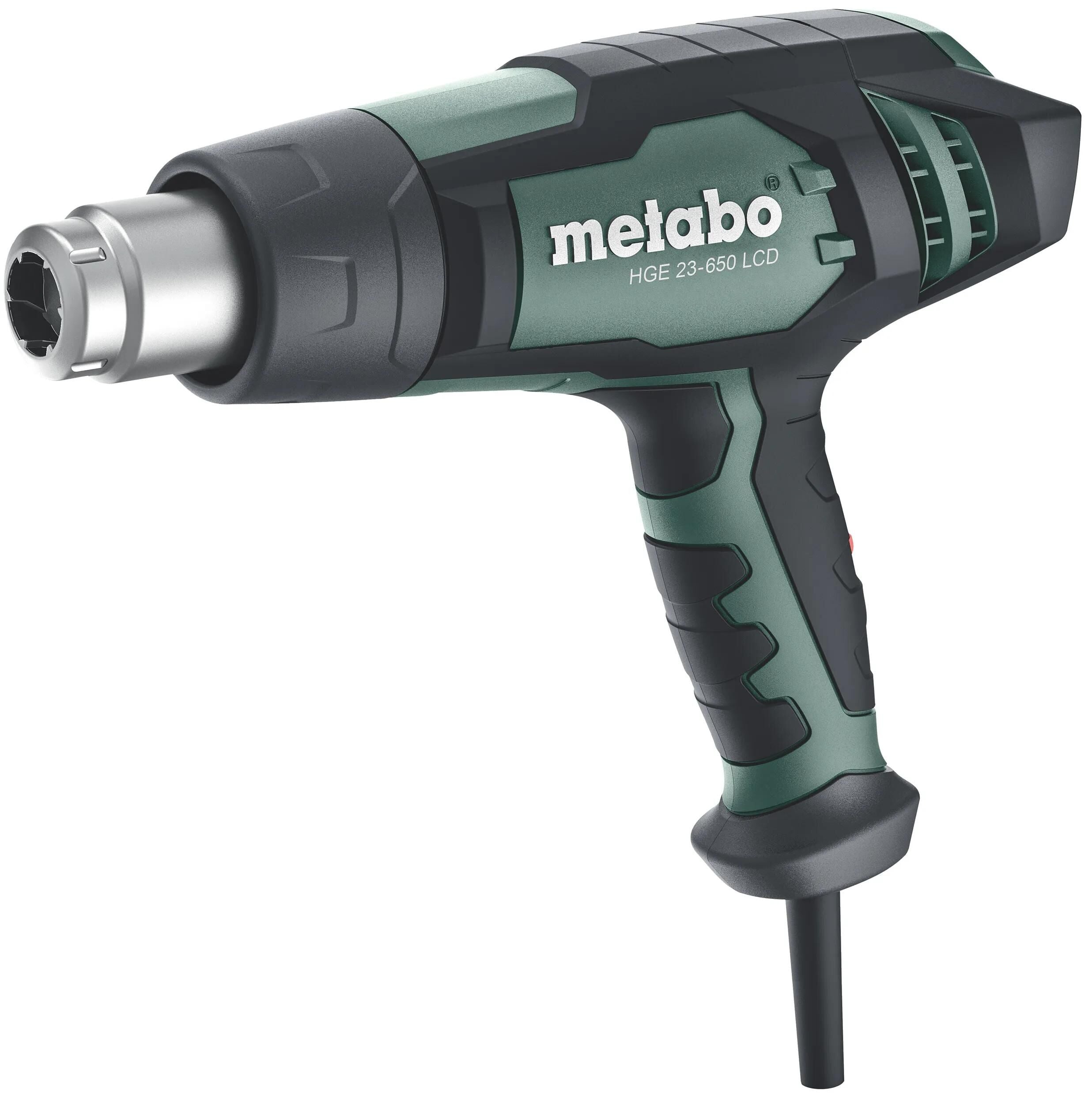 Metabo heißluftgebläse hge 23-650 lcd hot air blower hge 23-650 lcd