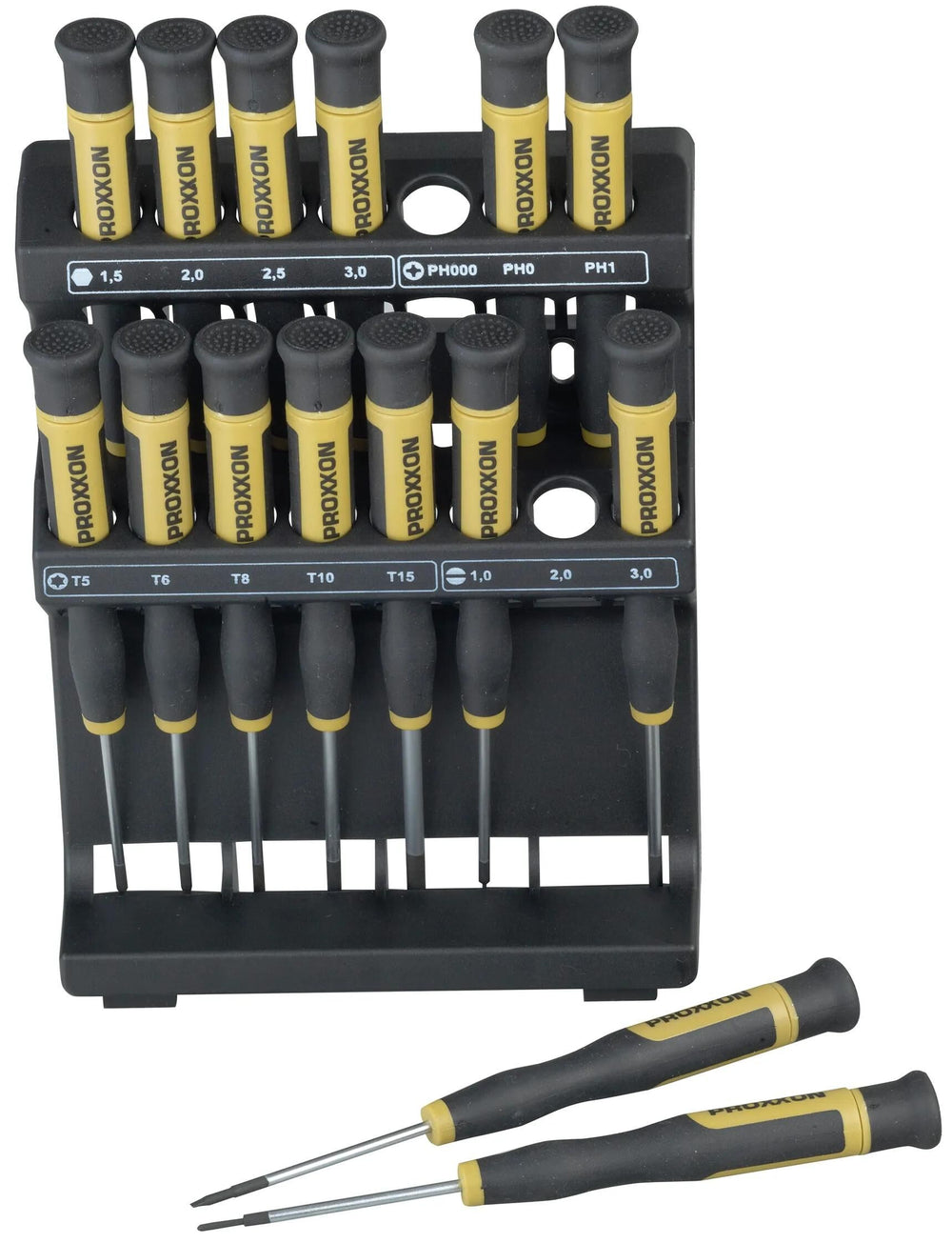Proxxon schraubendrehersatz micro-driver screw driver sets micro-driver 15pcs