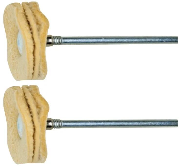 Proxxon polierstift-set suede slice 22mm 2st