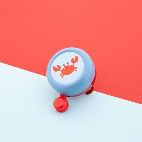 Qibbel widek bel explorer clappy krab rood blauw