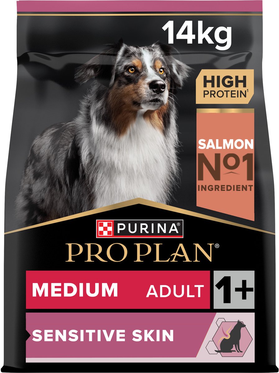 Pro Plan Plan hond volwassen medium gevoelige huid