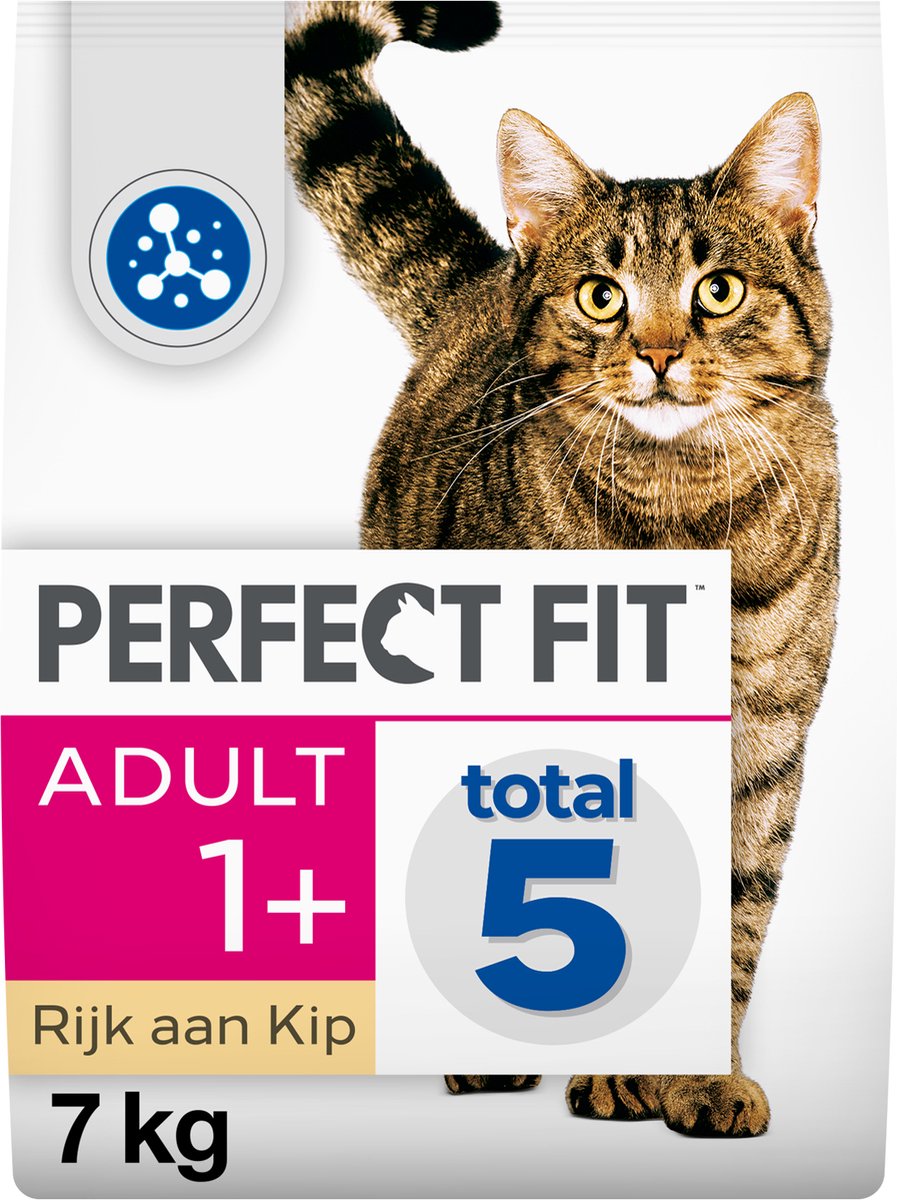 Perfect fit kattenbrokken - active adult - kip - 7kg