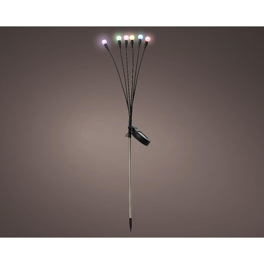 Lumineo solar tuinsteker h70cm multikleur firefly