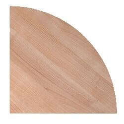 Bach koppelblad kwartaal hammerer vhe19 n melamine 80x80 cm walnoot