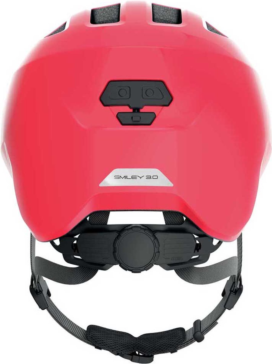 Abus helm smiley 3.0 glanzend rood s 45-50cm