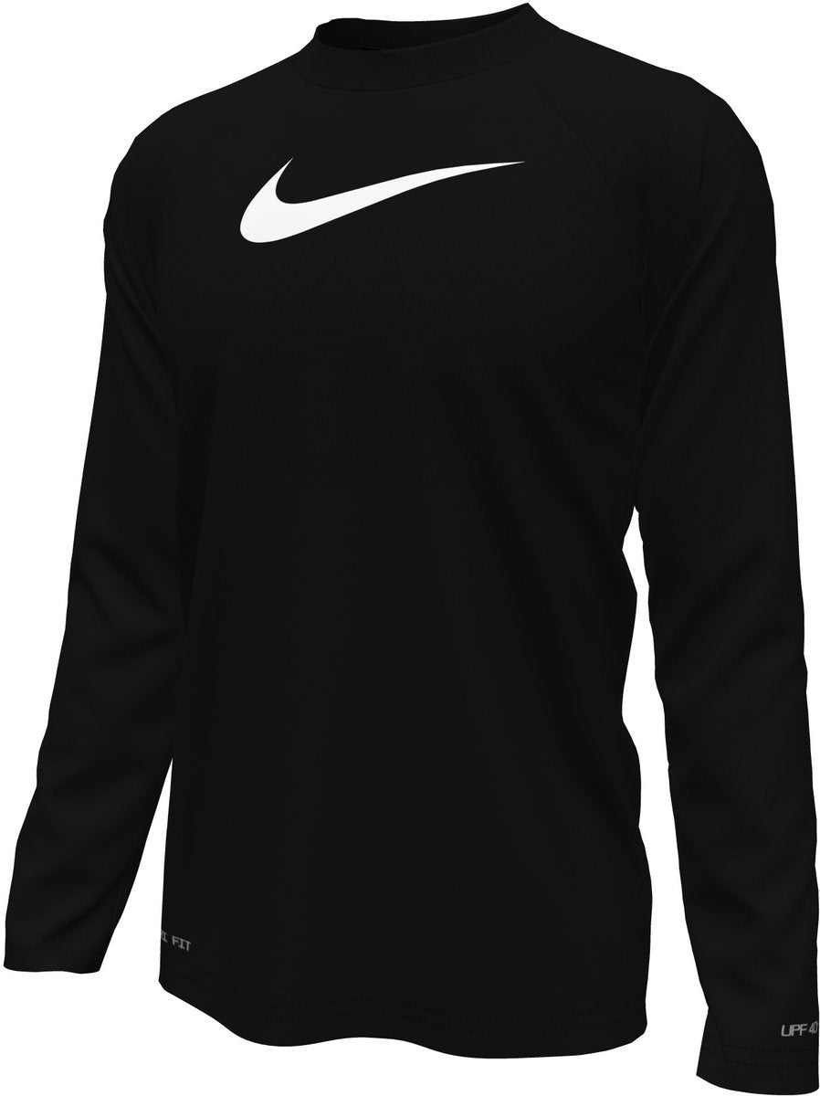 Nike swim hydroguard essential ls zwemshirt junior - maat 158