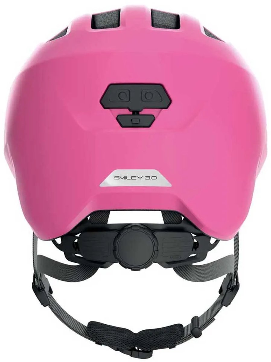 Abus helm Smiley 3.0 glanzend roze M 50-55cm