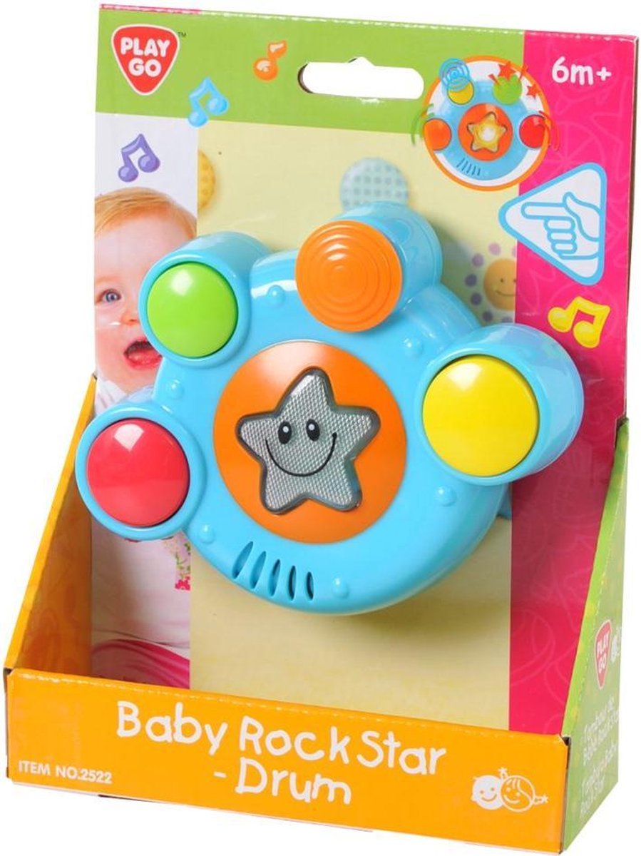 Speel baby-rockster trommel klein
