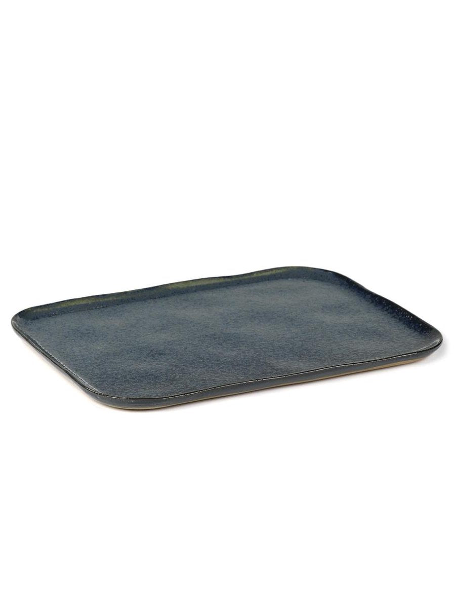 Serax - merci la nouvelle table - bord xl - blauw grijs - 4 stuks