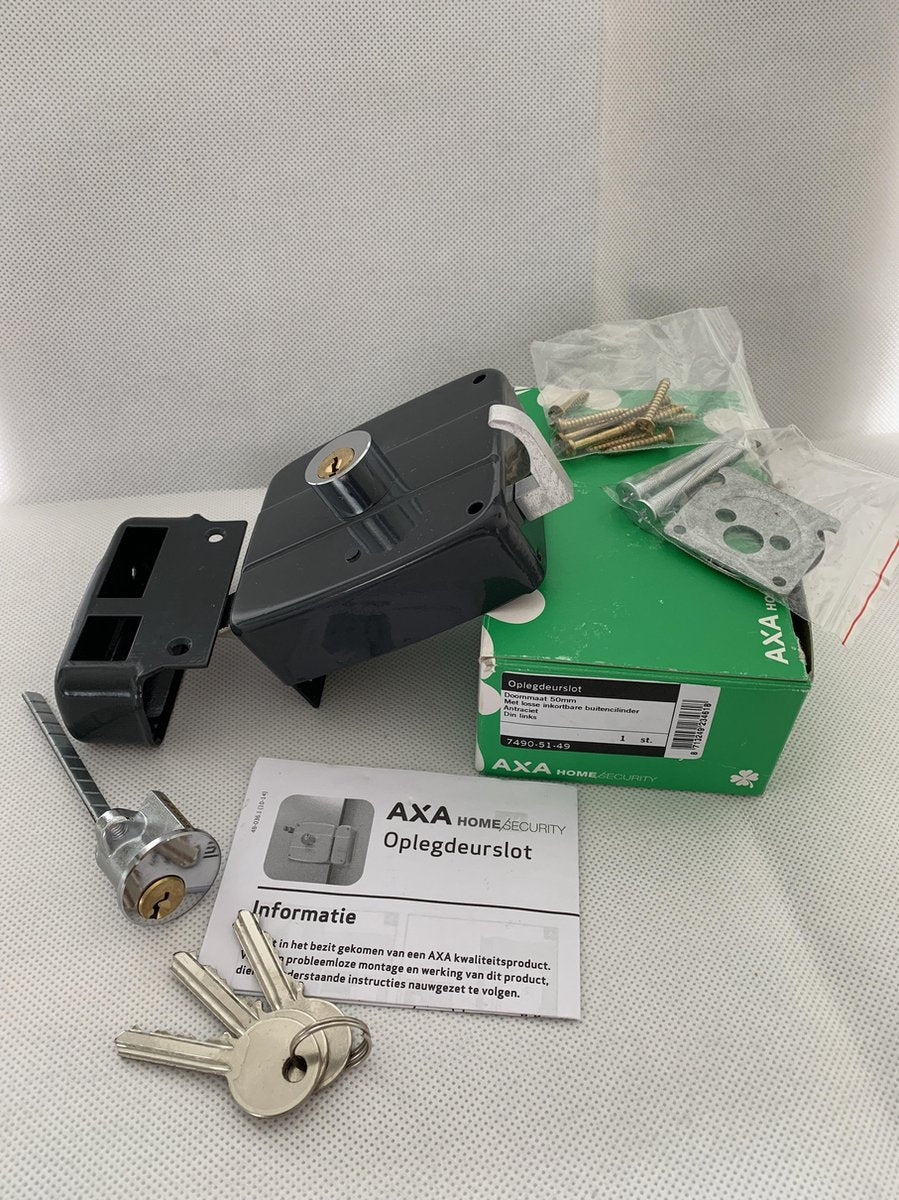 Axa | oplegslot 7490-51 52-49 | keuze uit links en rechtsdraaiend