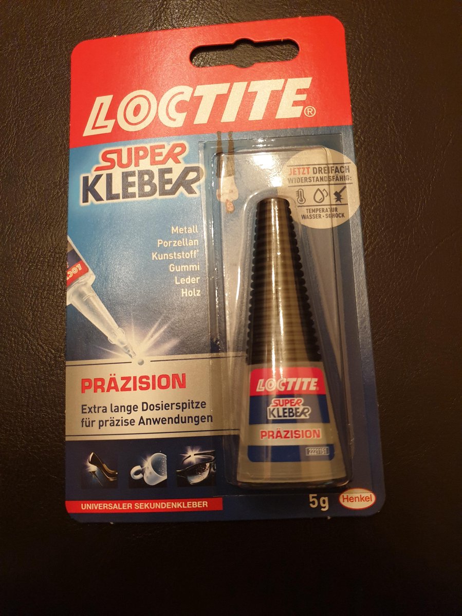 Loctite superklever precisie