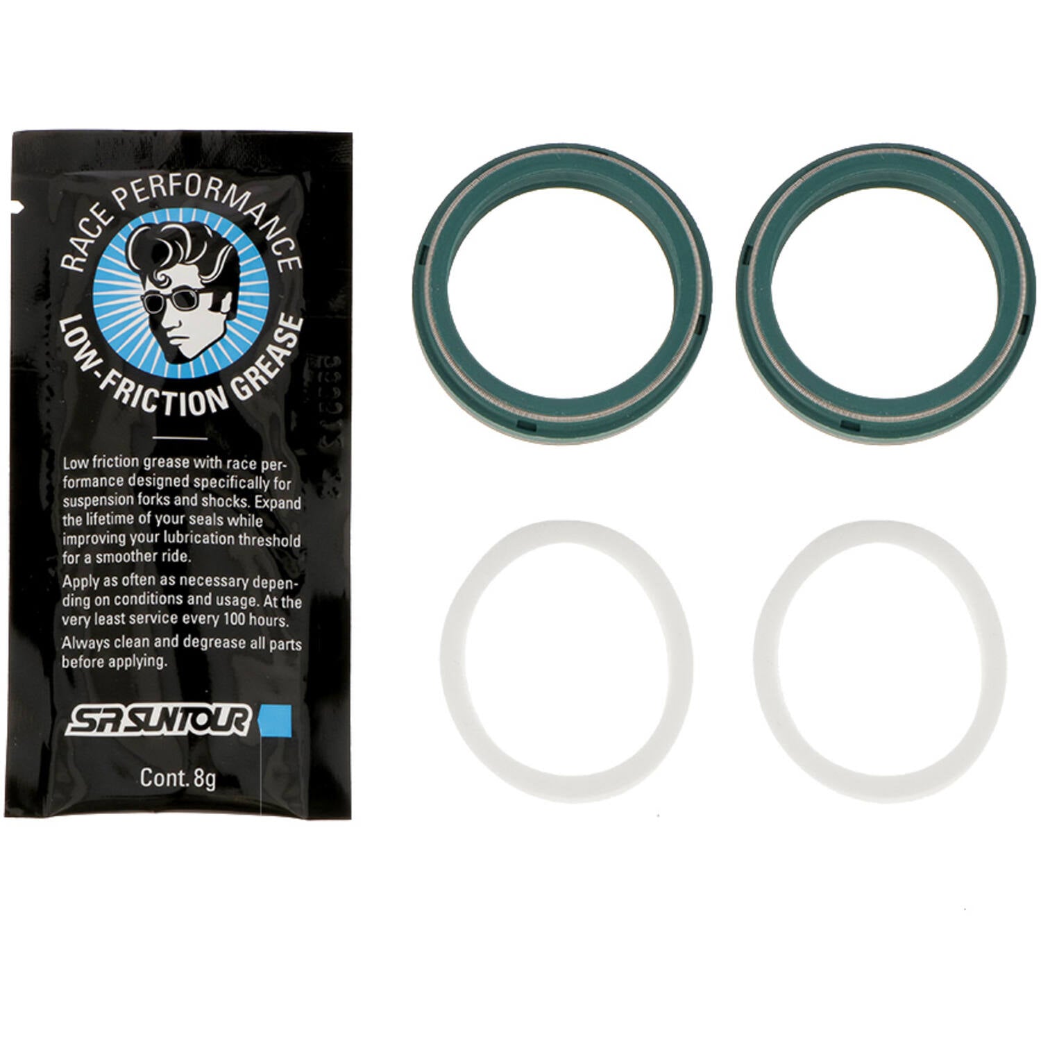 Srsuntour sr suntour - service kit stof afdichting voor axon34 werx elite fka122-02