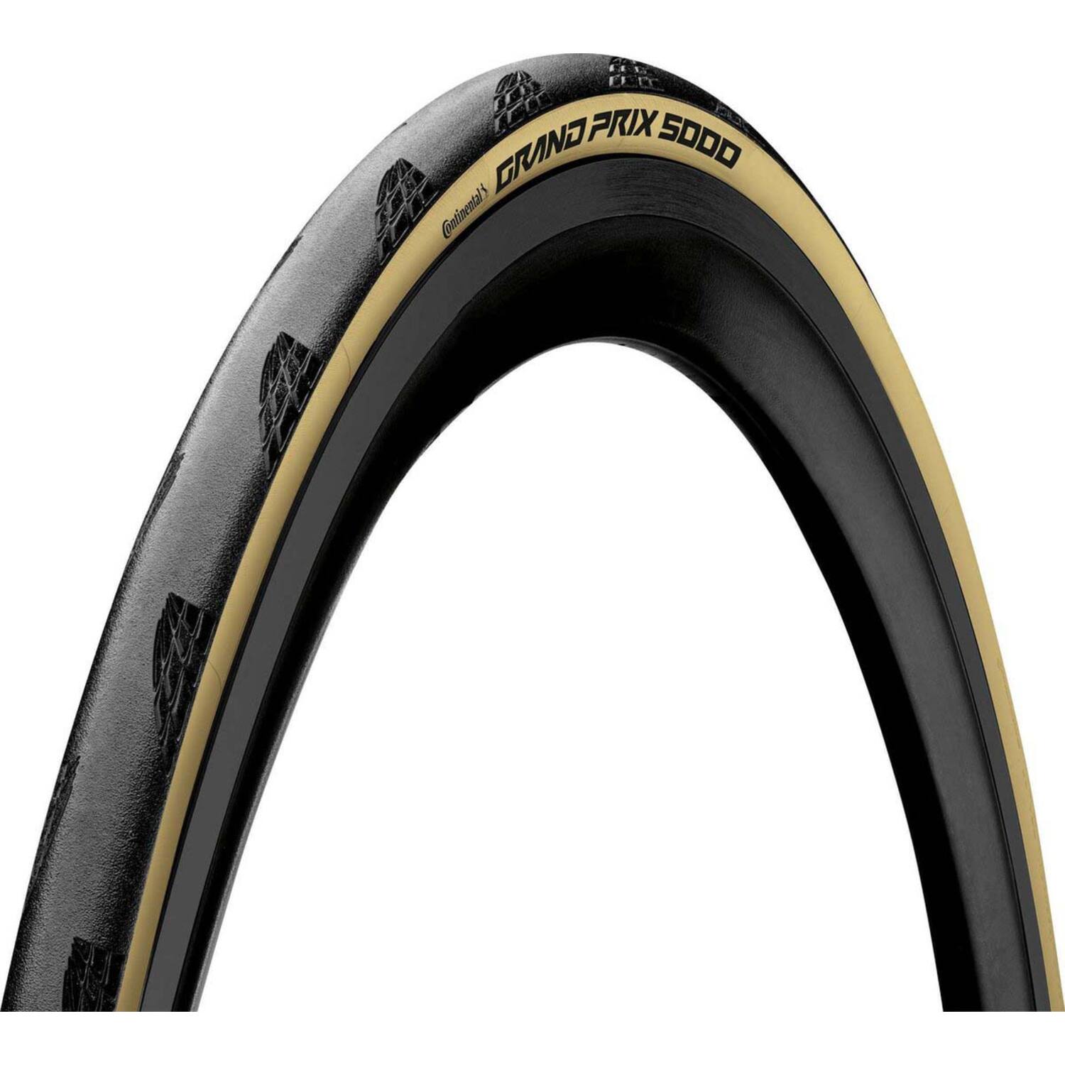 Continental GP5000 Racefietsband 700x25C Zwart Creme