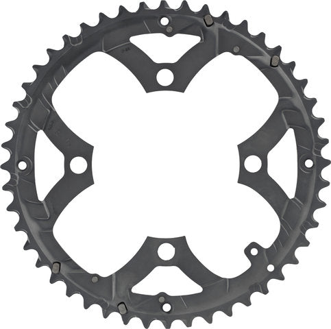 Plateau 44T Shimano Deore FC-M590 protège-chaîne - argent