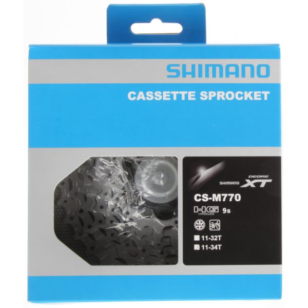 Shimano Deore XT CS-M770 11-34 9-speed