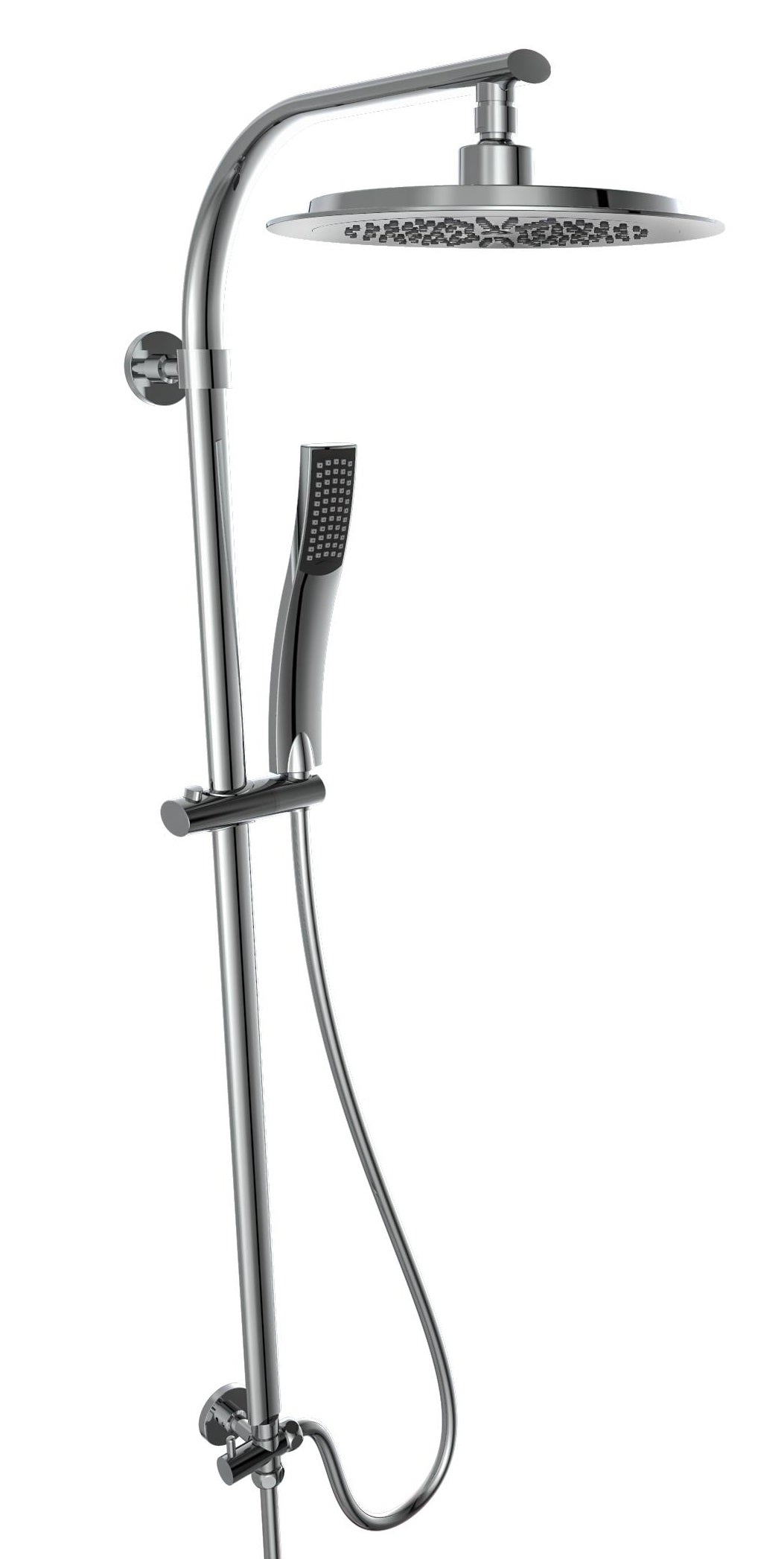 Eisl stiloval hoofddouche set | chroom - dxstiovcs-pr dxstiovcs-pr