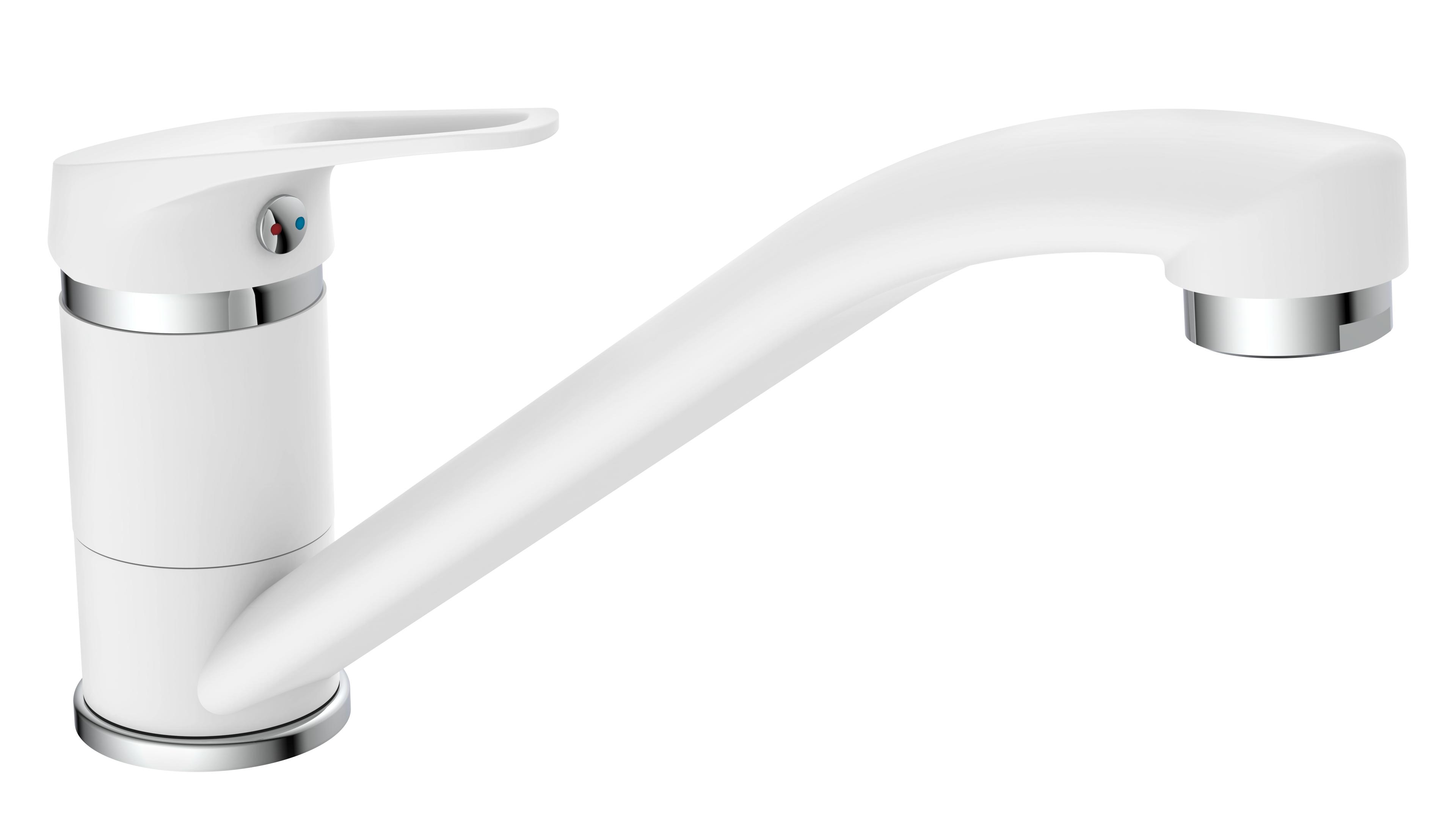 Ngk eisl speed meraan keuken | wit-chroom - ni182scr-w ni182scr-w