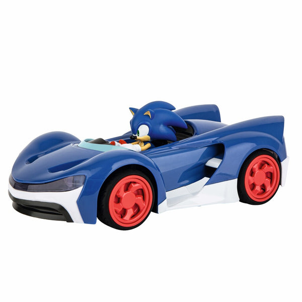 Carrera RC Sonic Team Race Car Blue Silver