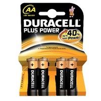 Batterij Duracell Plus Power Aa (P4)