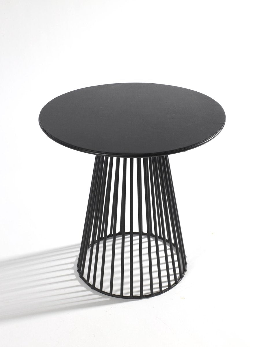 Serax - antonino sciortino metal sculptures - bijzettafel xl - zwart - 60 ø