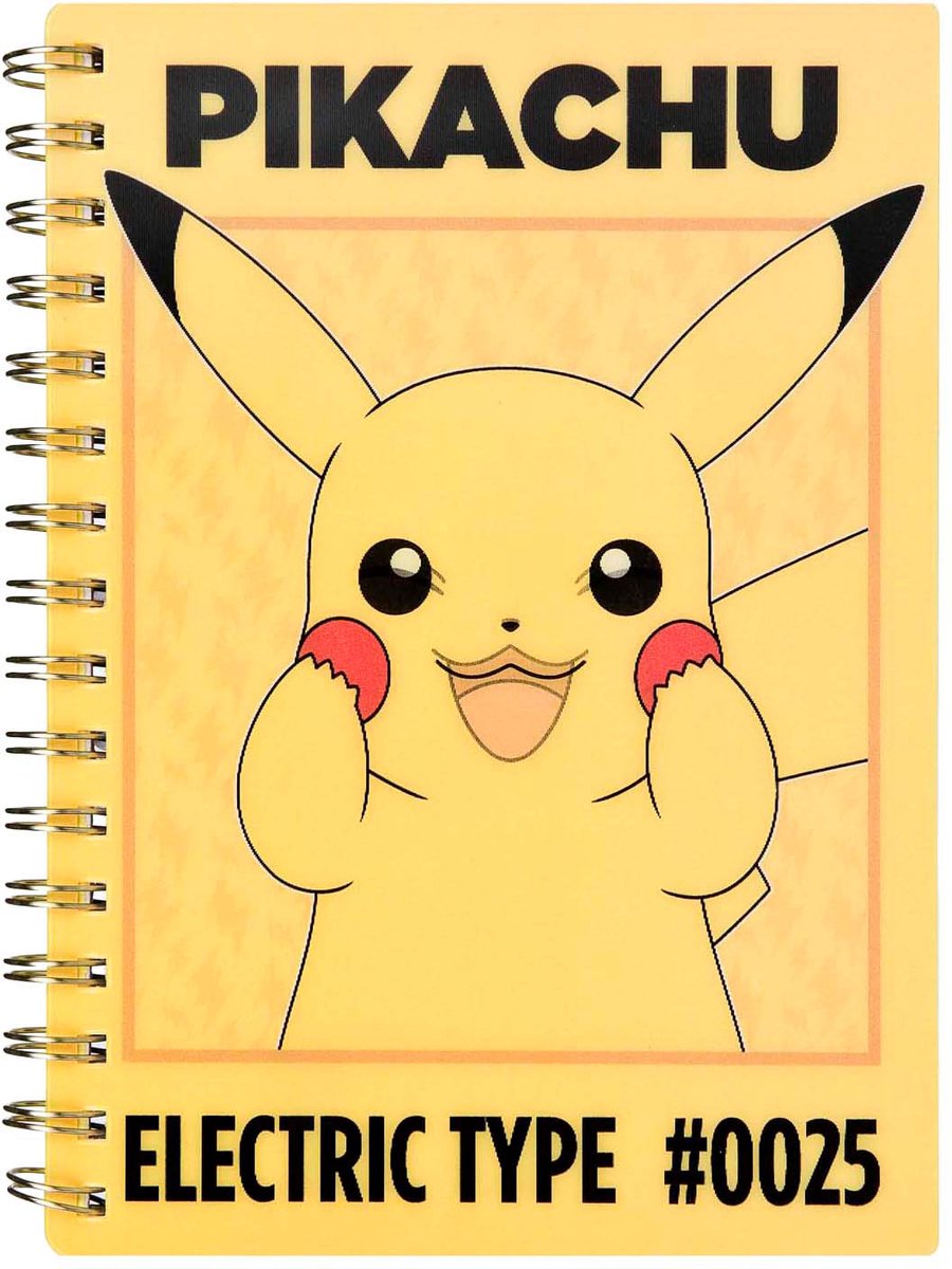 Pokémon pokemon 3d notitieboek a5