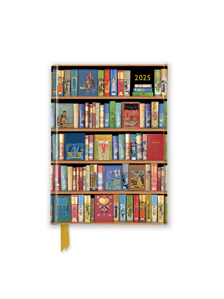 Bodleian libraries: bookshelves 2025 luxury pocket diary planner - week to view