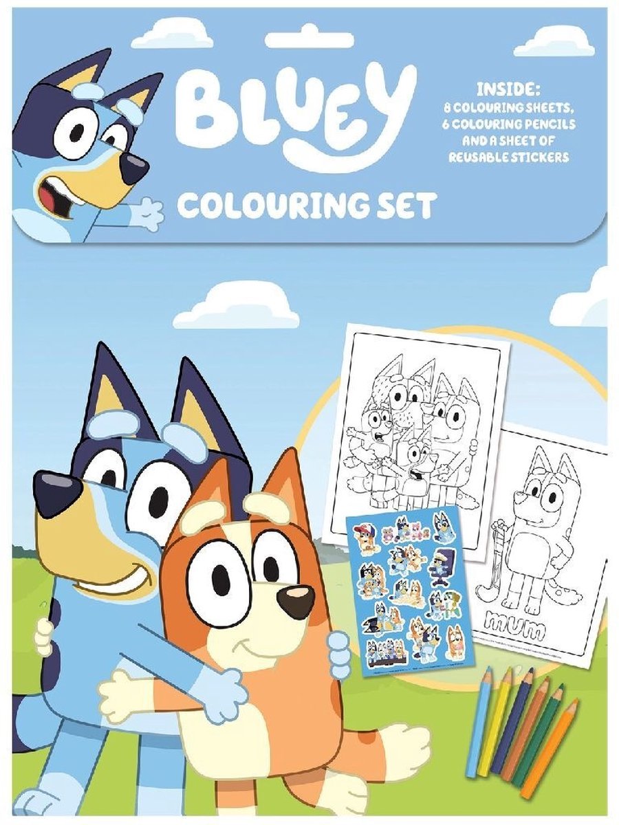 Bluey Kleurenset
