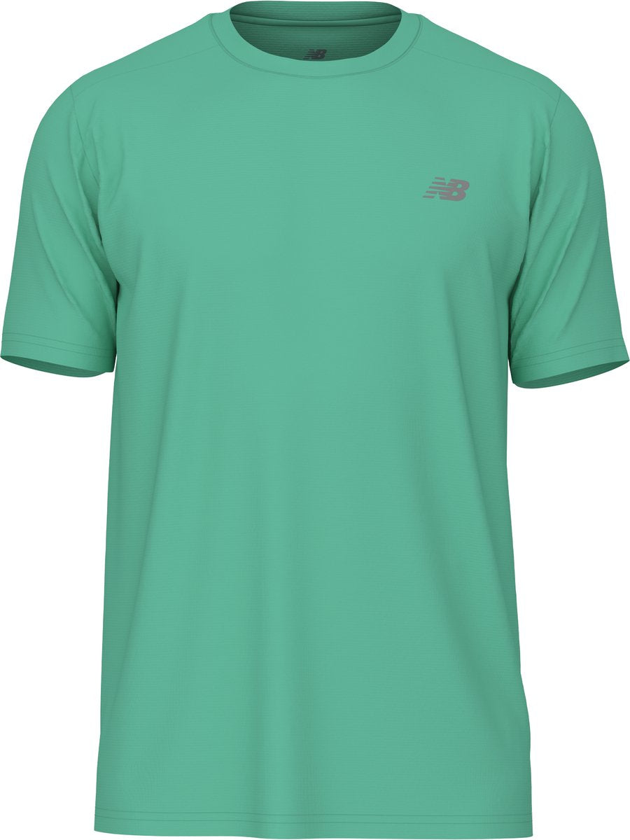 New balance sport essentials t-shirt heren sportshirt - big teal