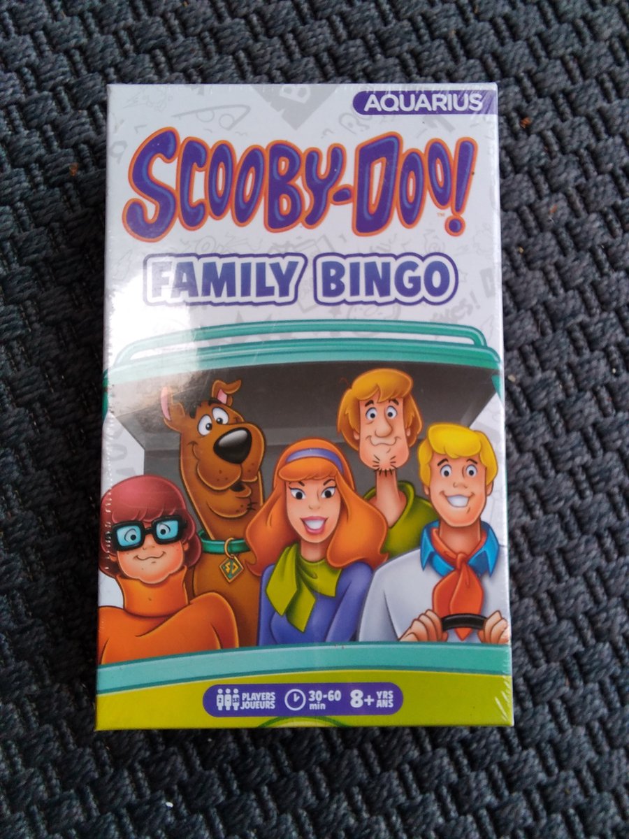 Aquarius scooby-doo board game family bingo *engelse versie*