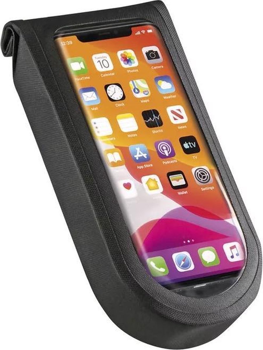 Klickfix telefoontas phonebag tour m incl. quad mini adapter zwart
