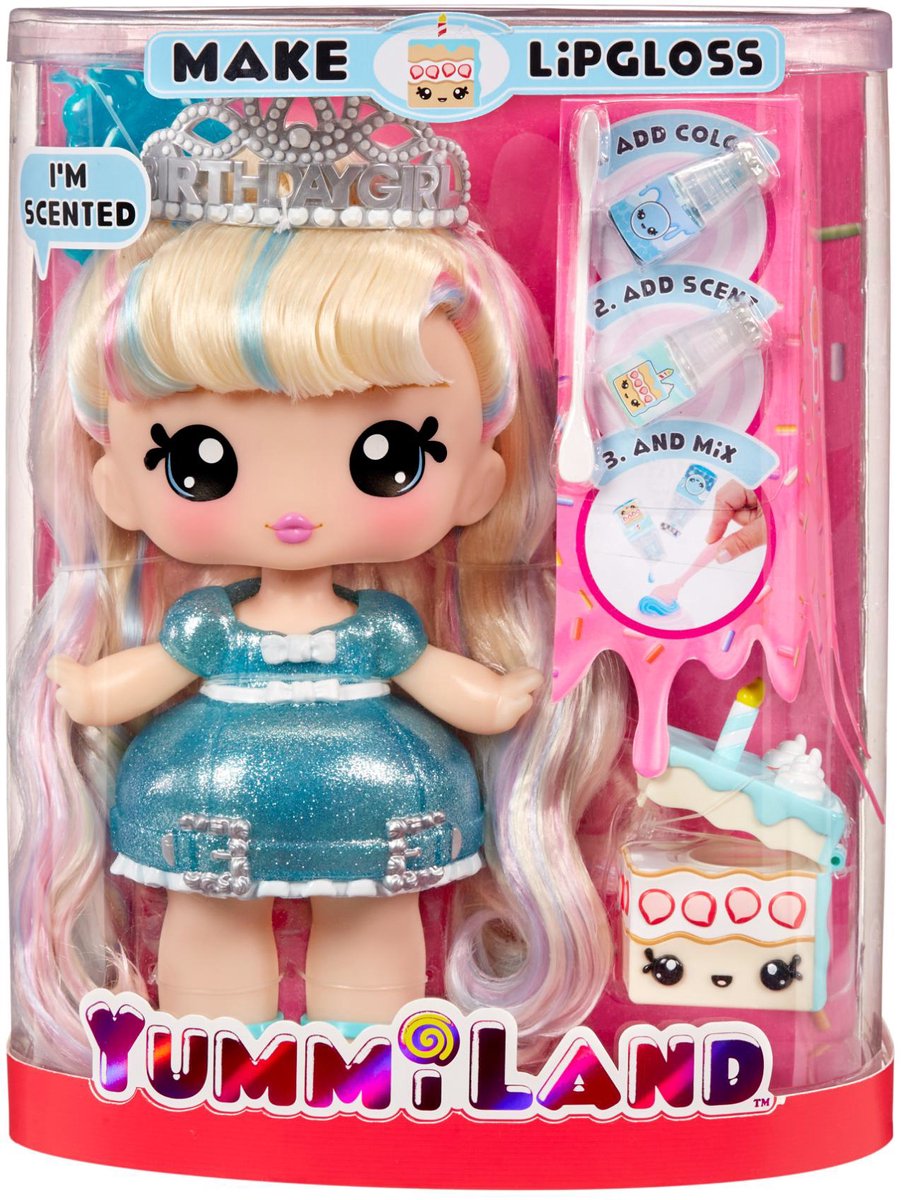 Mga entertainment yummiland lipgloss pop met huisdier - callie verjaardagstaart
