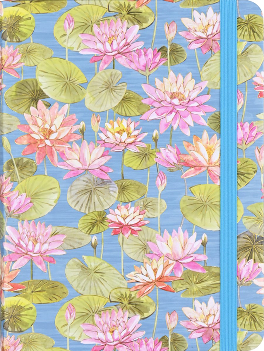 Notitieboek mid size journal peter pauper - water lilies